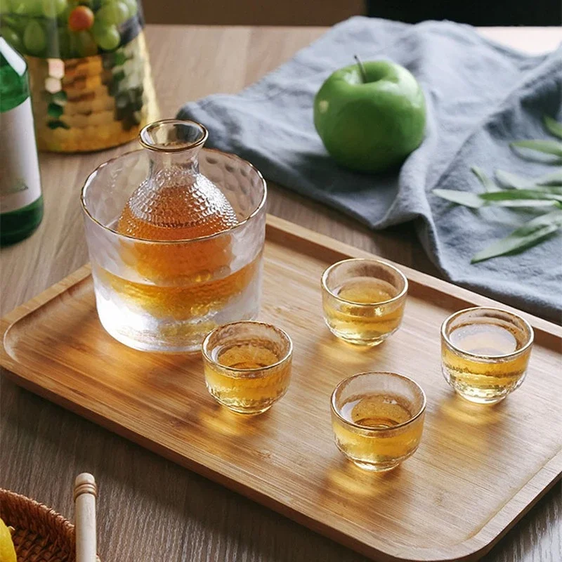 Wine Beers - Glass Beer Cup Set Bar Accessories