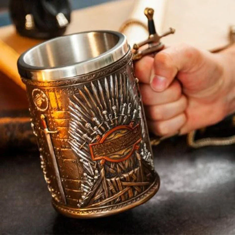 3D Beer Mugs Coffee Cups Gothi - Wine Beer Coffee recension och pris