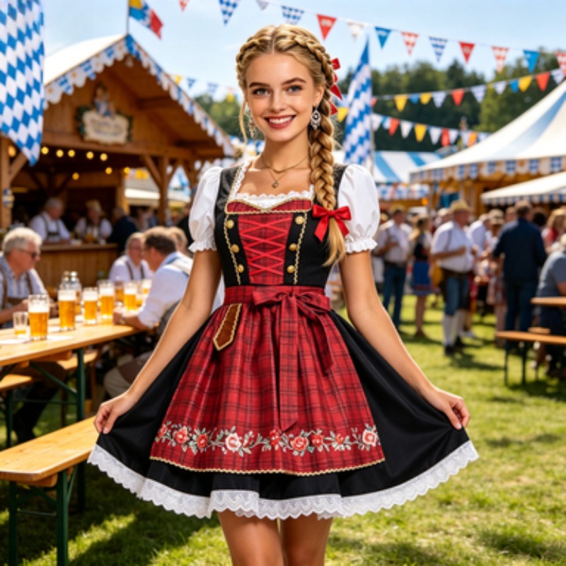 Women's German Oktoberfest Dre - Beer & Wine Grab recension och pris