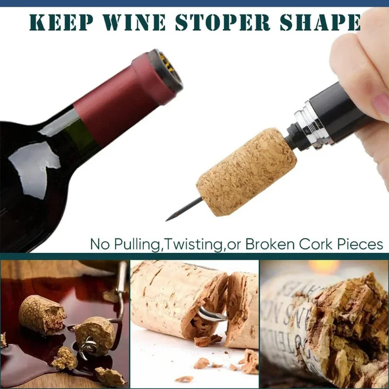 Portable 2-in-1 Air Pressure W - Wine Beer Bottle recension och pris