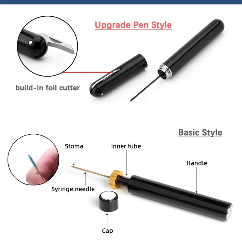 Portable 2-in-1 Air Pressure W - Wine Beer Bottle recension och pris