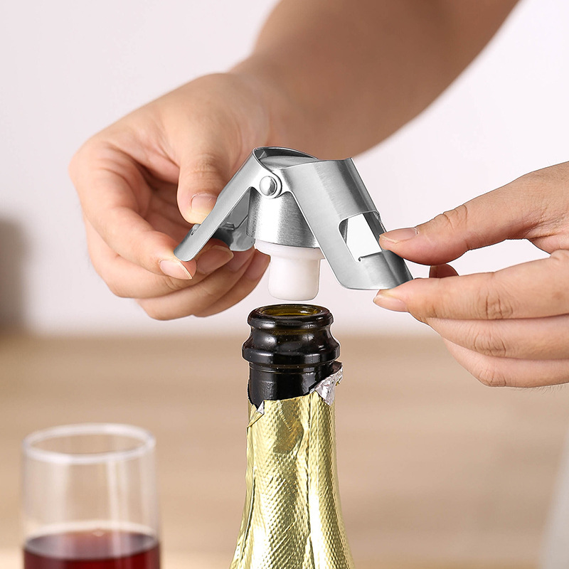 Portable Steel Champagne Bottl - Wine Beer Bottle recension och pris