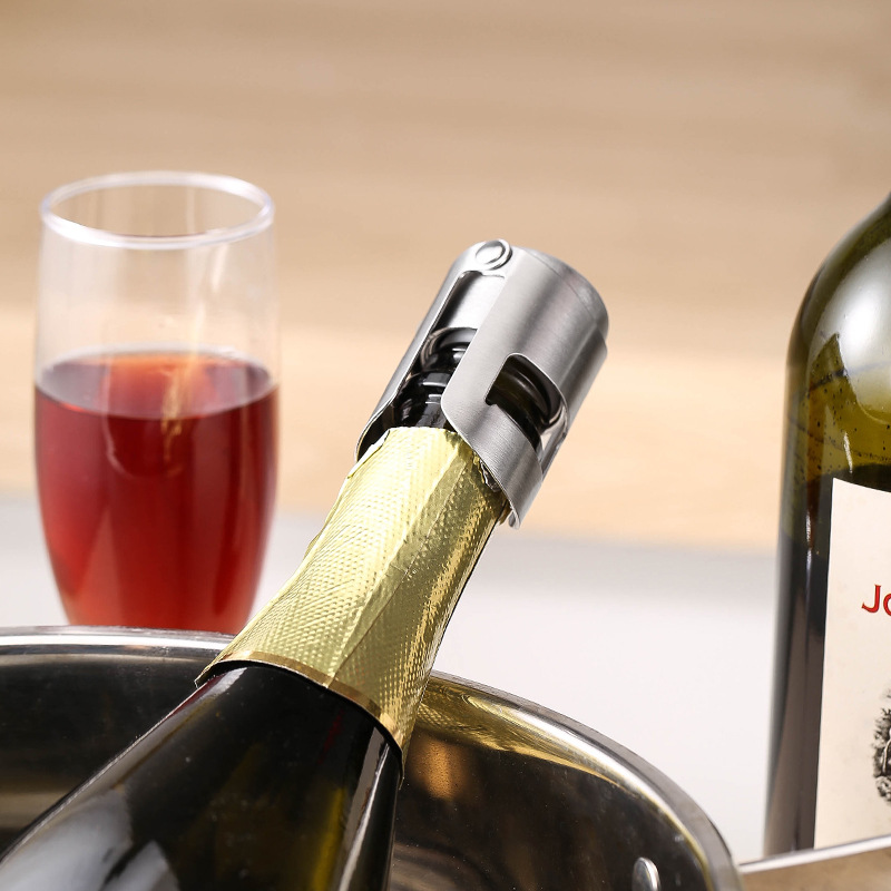 Portable Steel Champagne Bottl - Wine Beer Bottle recension och pris