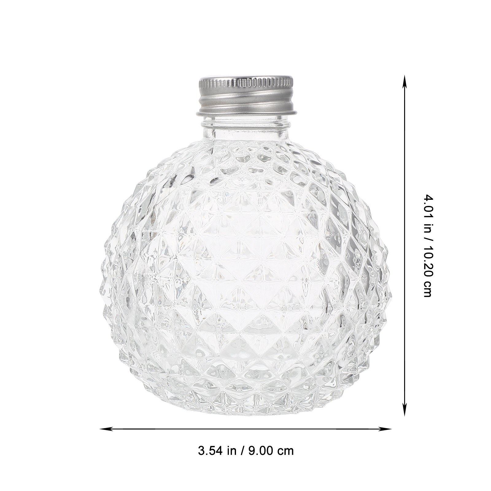 2Pcs Premium Glass Fruit Wine  - Wine Beer Bottle recension och pris