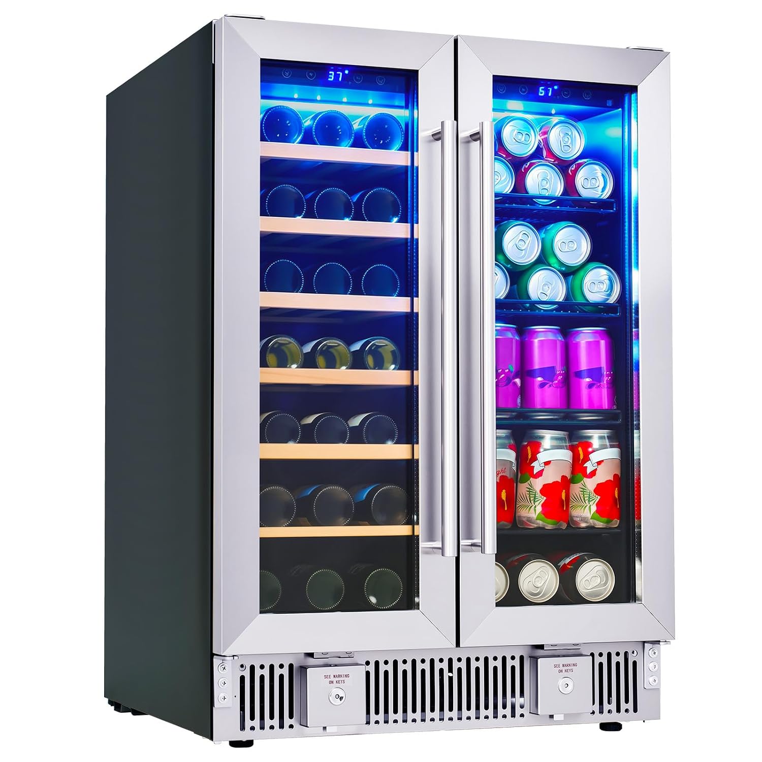 Beverage Refrigerator, 24-Inch - Beer Wine Zone recension och pris