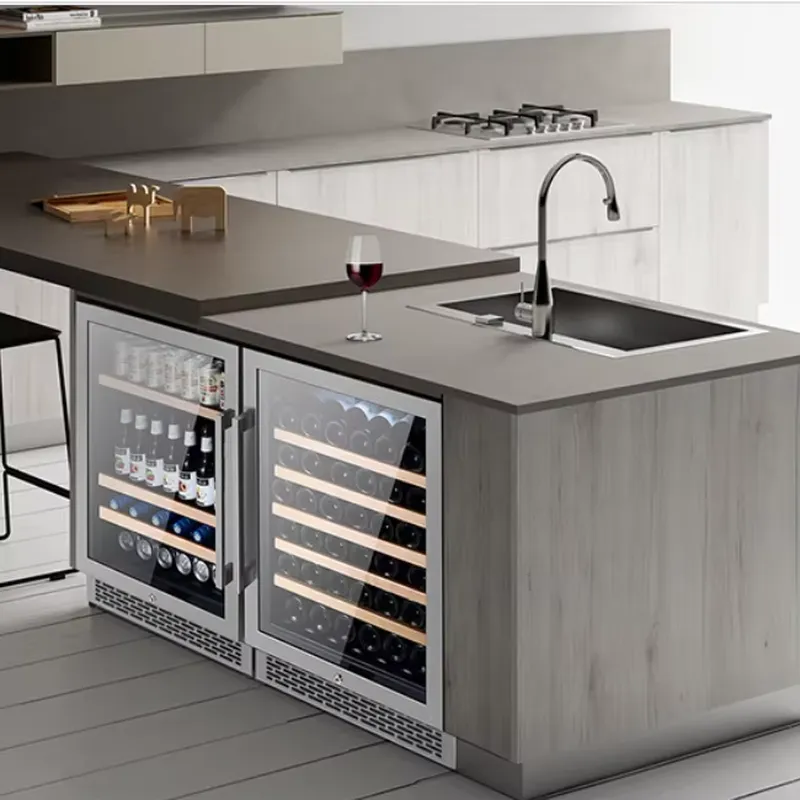 48 Bottle Wine Fridge Dual Gla - Beer Wine Zone recension och pris