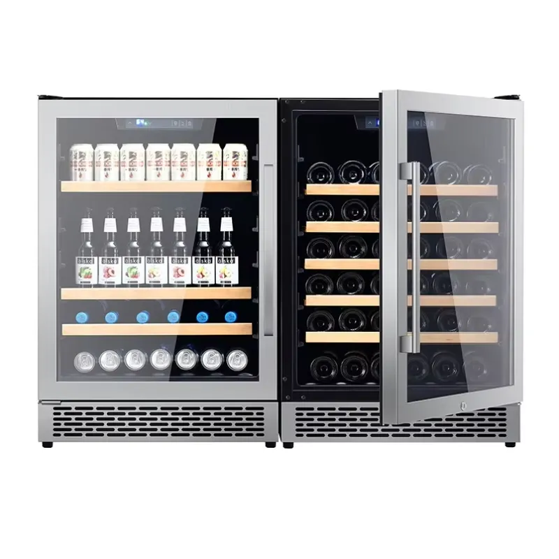 48 Bottle Wine Fridge Dual Gla - Beer Wine Zone recension och pris