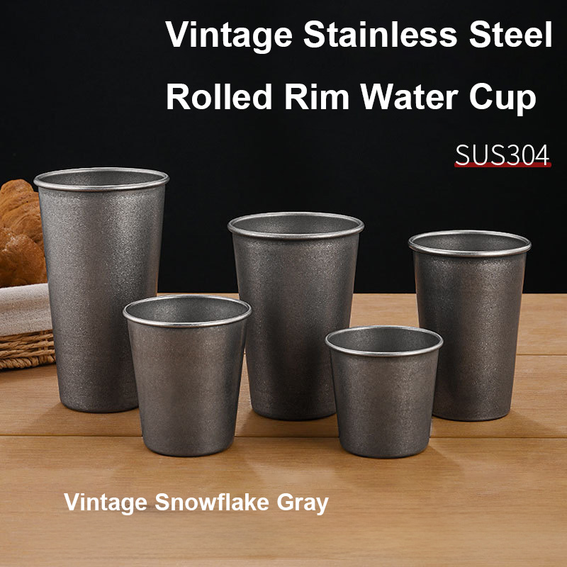 Retro Silver Stainless Steel D - Wine Beer Coffee recension och pris