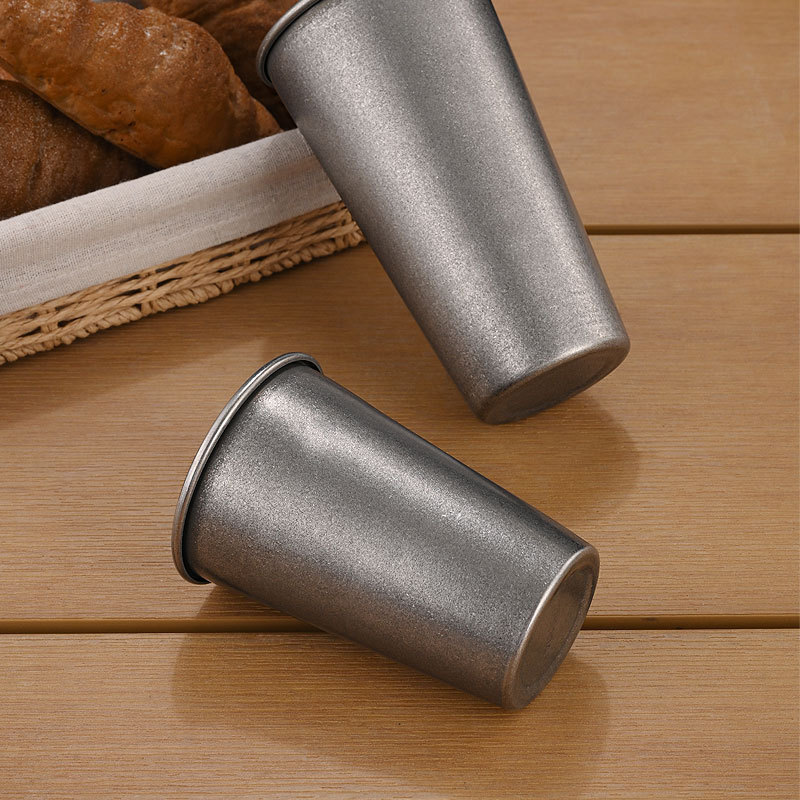 Retro Silver Stainless Steel D - Wine Beer Coffee recension och pris