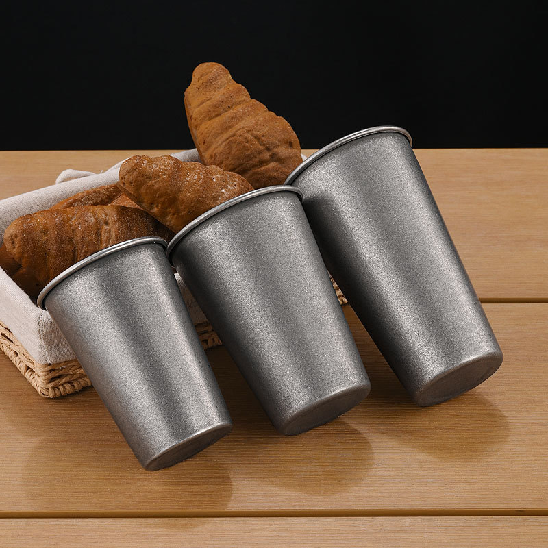Retro Silver Stainless Steel D - Wine Beer Coffee recension och pris