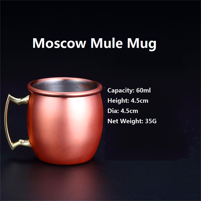 Copper Plated Moscow Mule Shot - Wine Vodka Beer recension och pris