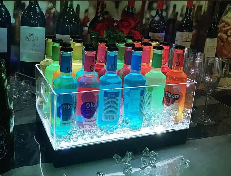 Square Luminous Ice Bucket Bar - Wine Beers recension och pris