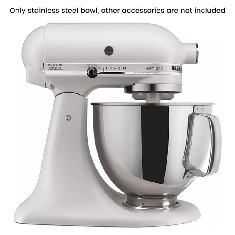 BABZ Stainless Steel Mixer Bow - Kitchenaid Mixer Artisan 5Qt recension och pris