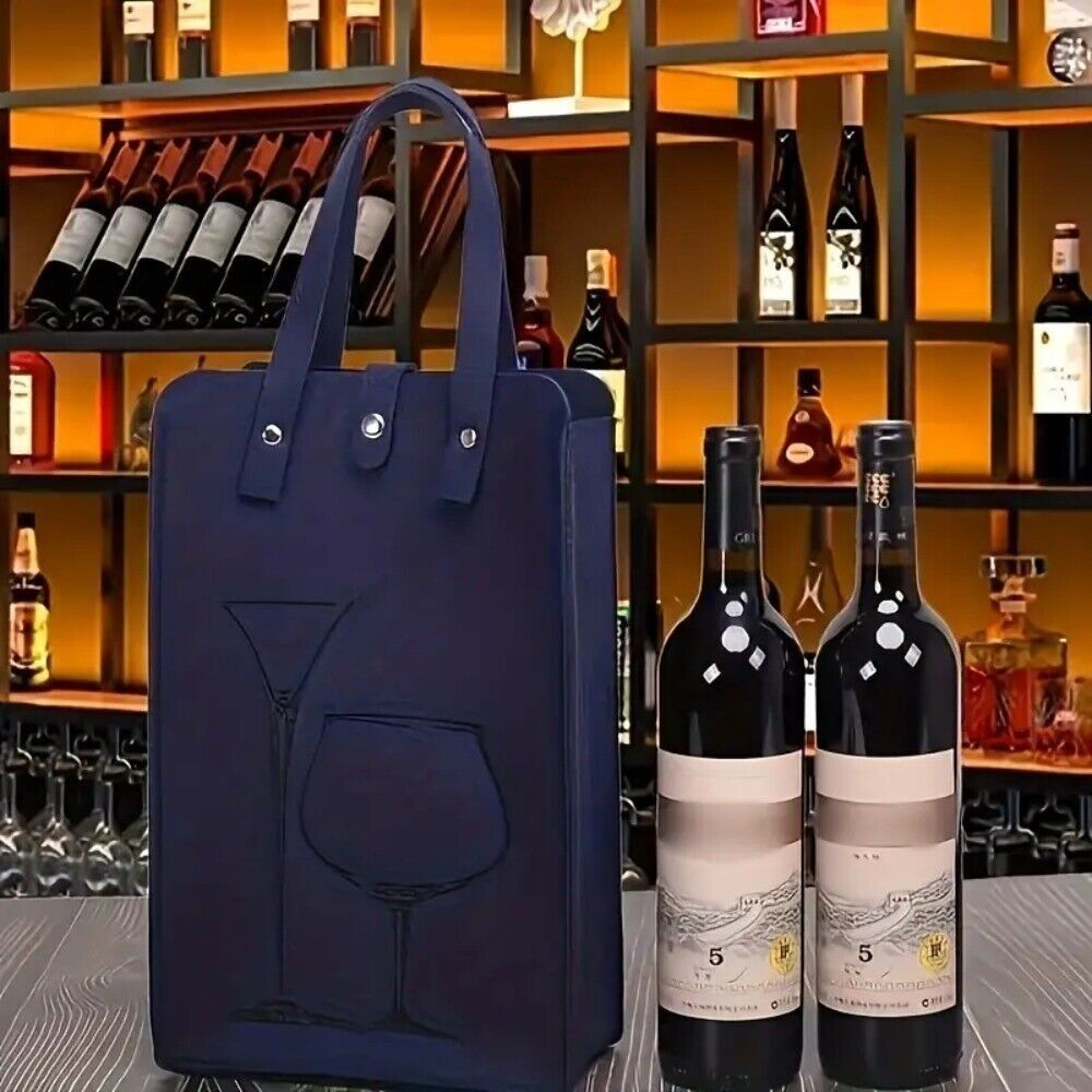 High Quality Felt Red Wine Bag - Wine & Beer Emporium recension och pris