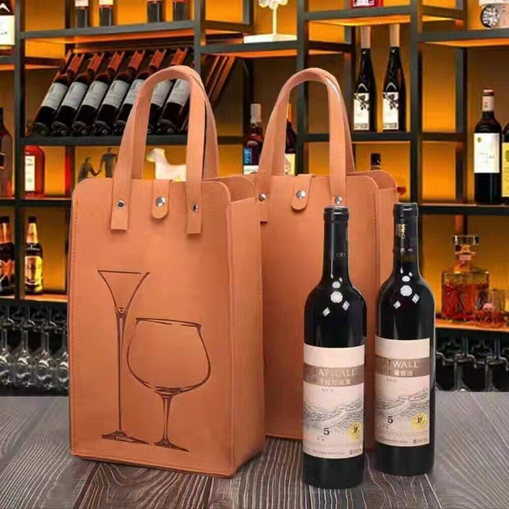High Quality Felt Red Wine Bag - Wine & Beer Emporium recension och pris
