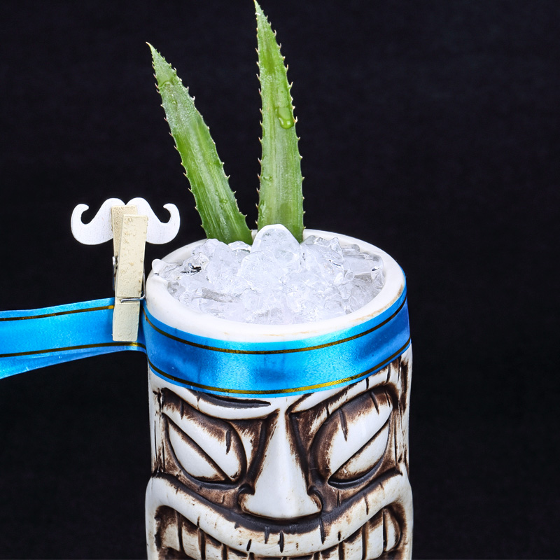 600ml Ceramic Tiki Mug Creativ - Wine Beer Coffee recension och pris