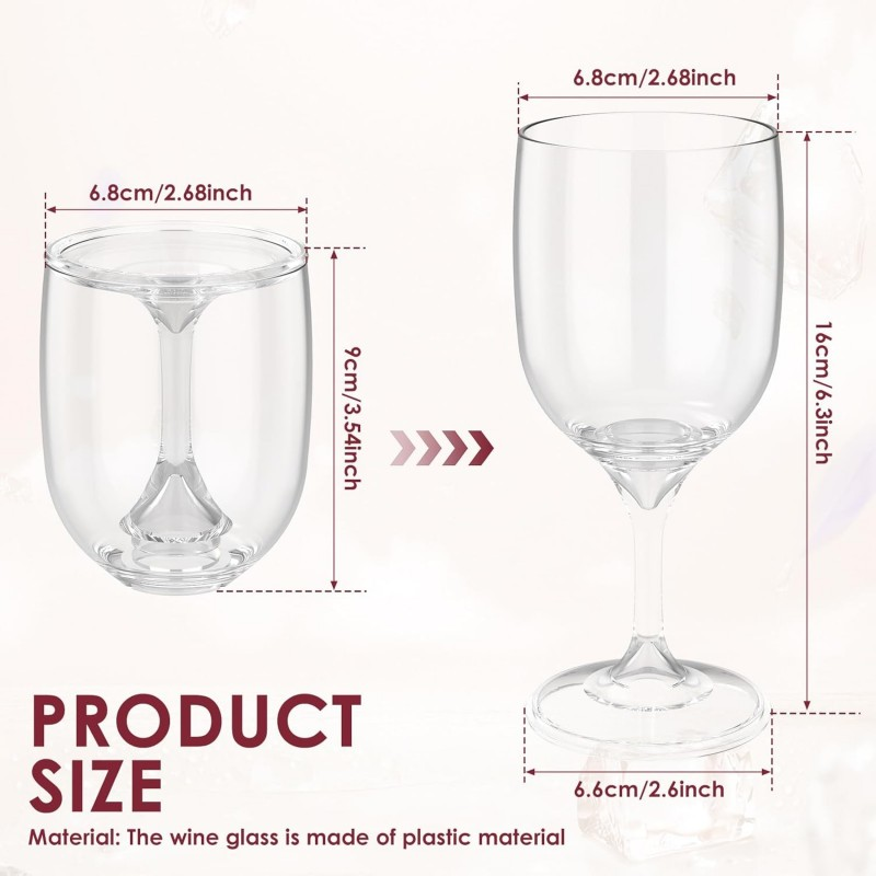Folding Wine Glass Transparent - Wine & Beer Emporium recension och pris