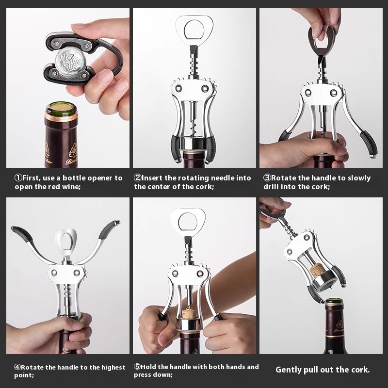 Gianxi Red Wine Bottle Opener  - Wine Beer Bottle recension och pris