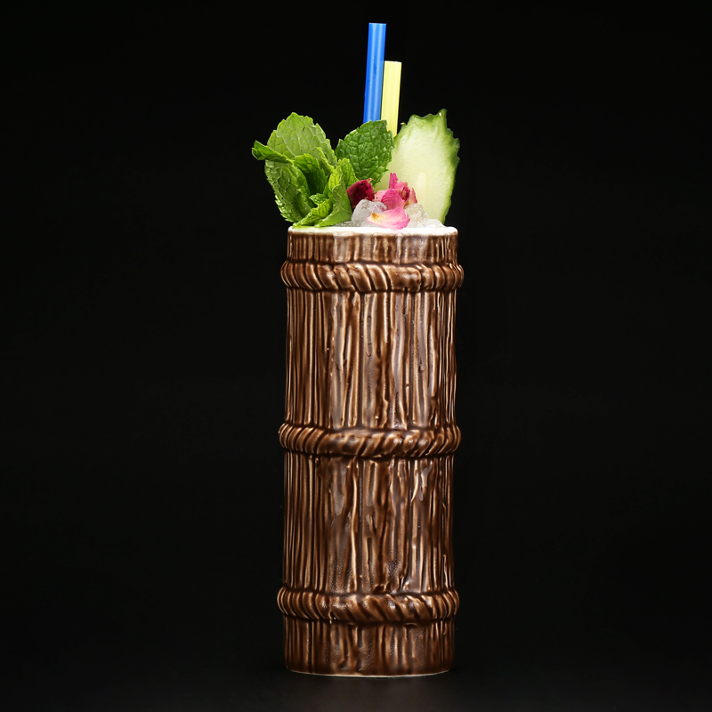 410ml Ceramic Tiki Mug Creativ - Wine Beer Coffee recension och pris