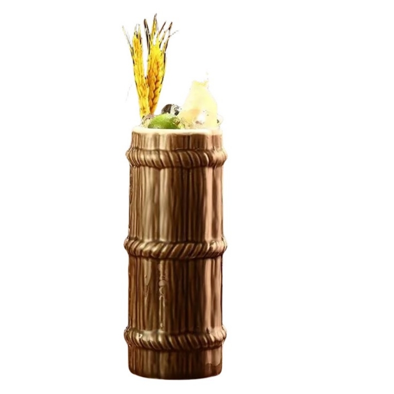 410ml Ceramic Tiki Mug Creativ - Wine Beer Coffee recension och pris