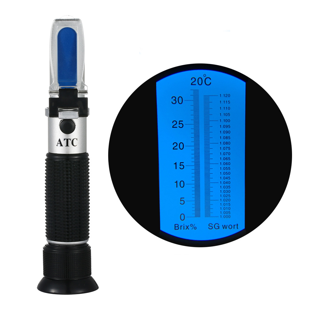 Refractometer Beer Wort Dual 0 - Wine N Beer recension och pris