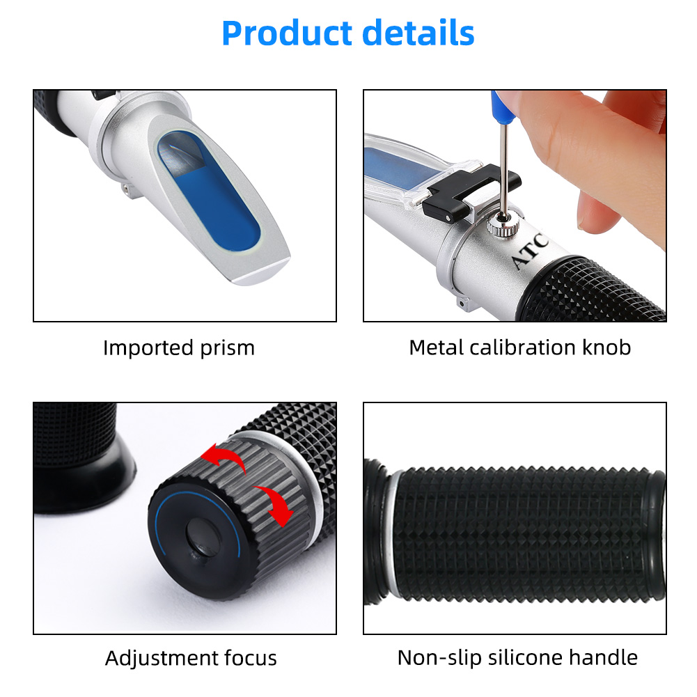 Refractometer Beer Wort Dual 0 - Wine N Beer recension och pris