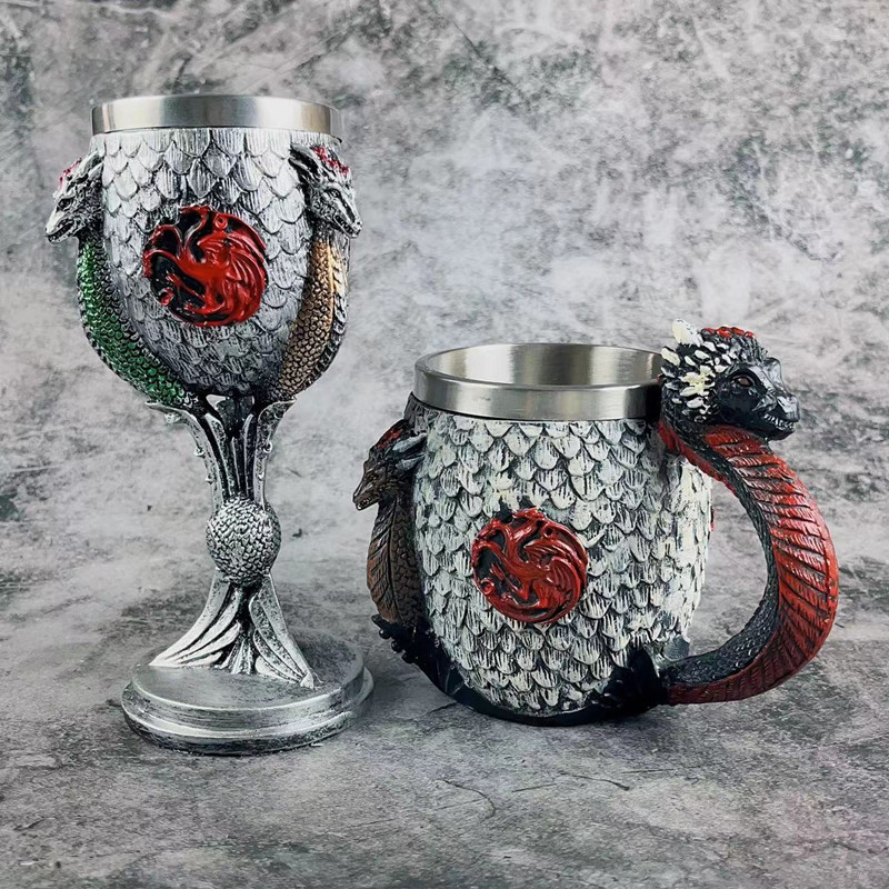 Stainless Steel Resin Thrones  - Wine Beer Coffee recension och pris