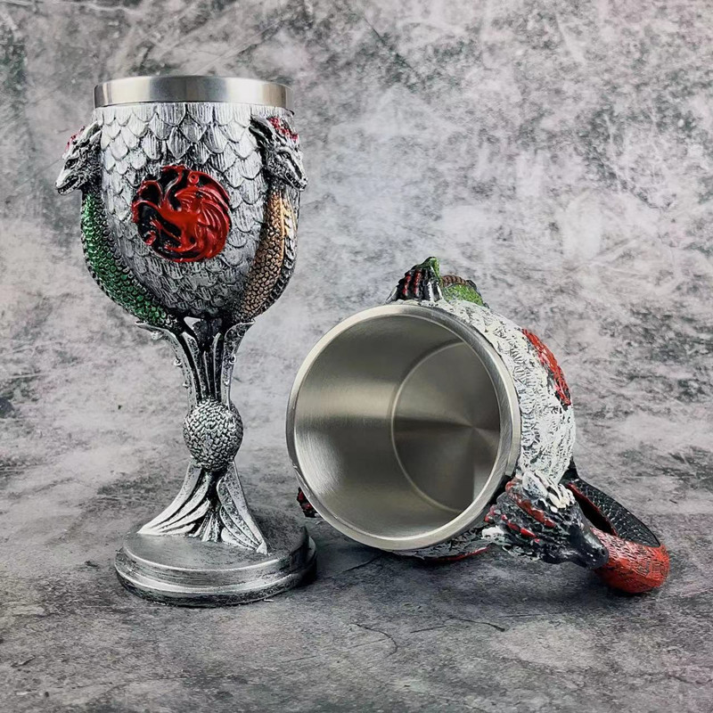 Stainless Steel Resin Thrones  - Wine Beer Coffee recension och pris