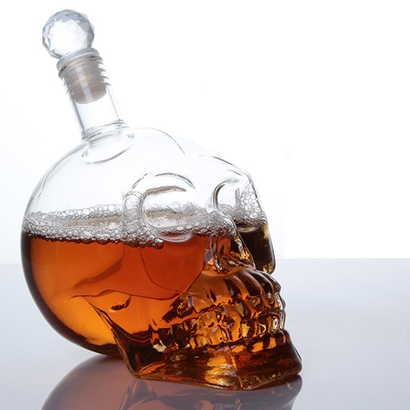 Creative Skull Head Decanter C - Wine Vodka Beer recension och pris