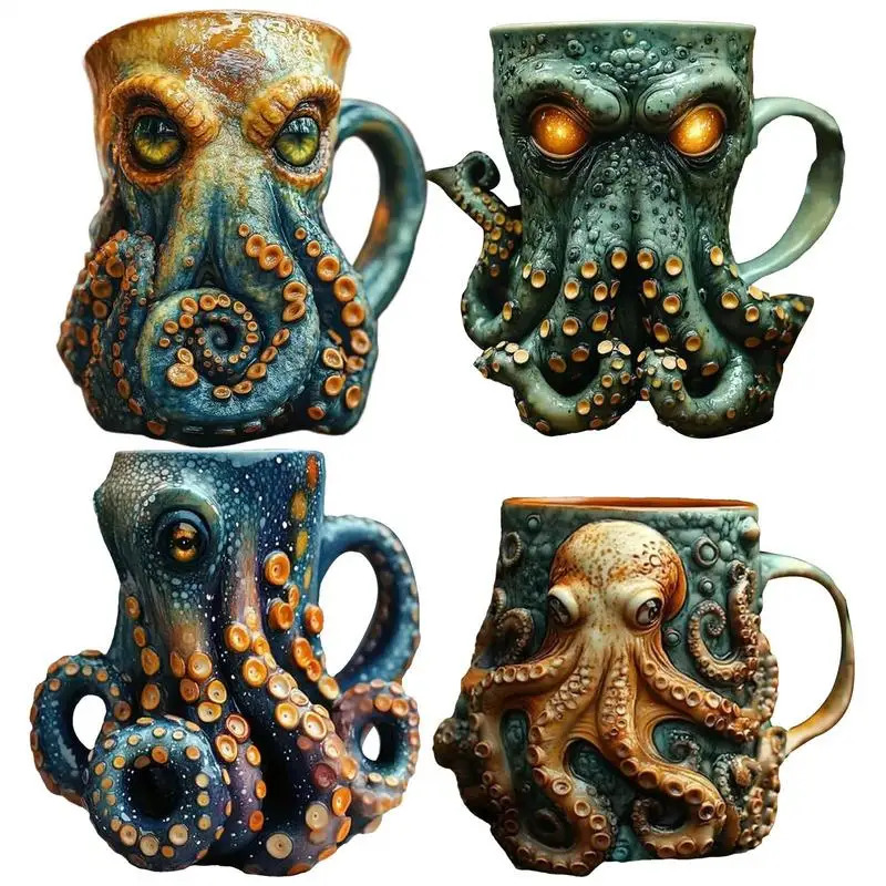 Octopus Beer Coffee Mugs Model - Wine Beer Coffee recension och pris