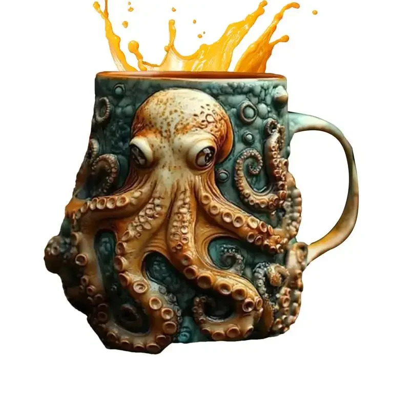 Octopus Beer Coffee Mugs Model - Wine Beer Coffee recension och pris