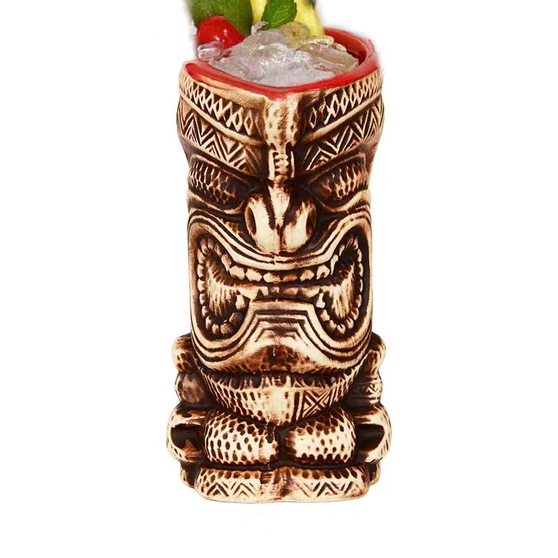 400ml  Hawaii Tiki Mugs Cockta - Wine Beer Coffee recension och pris