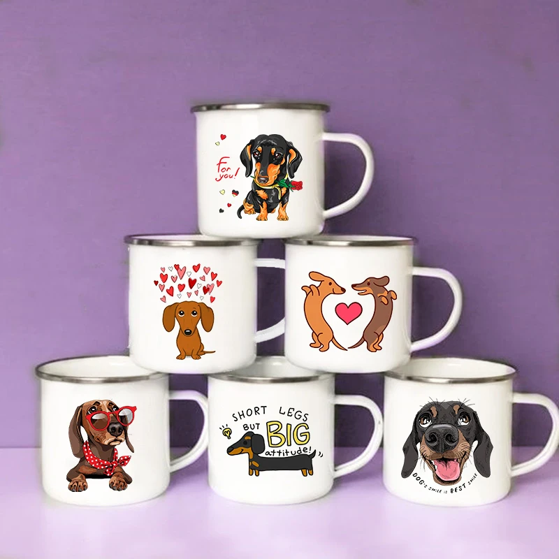 Funny Dachshund Print Creative - Wine Beer Coffee recension och pris