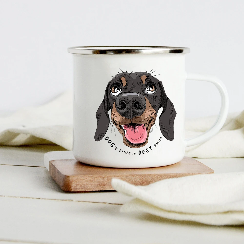 Funny Dachshund Print Creative - Wine Beer Coffee recension och pris