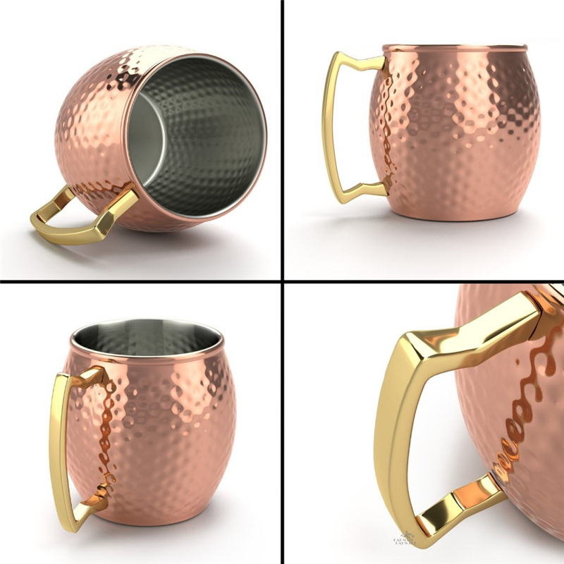 1pcs 550ml Moscow Mule Copper  - Wine Beer Coffee recension och pris