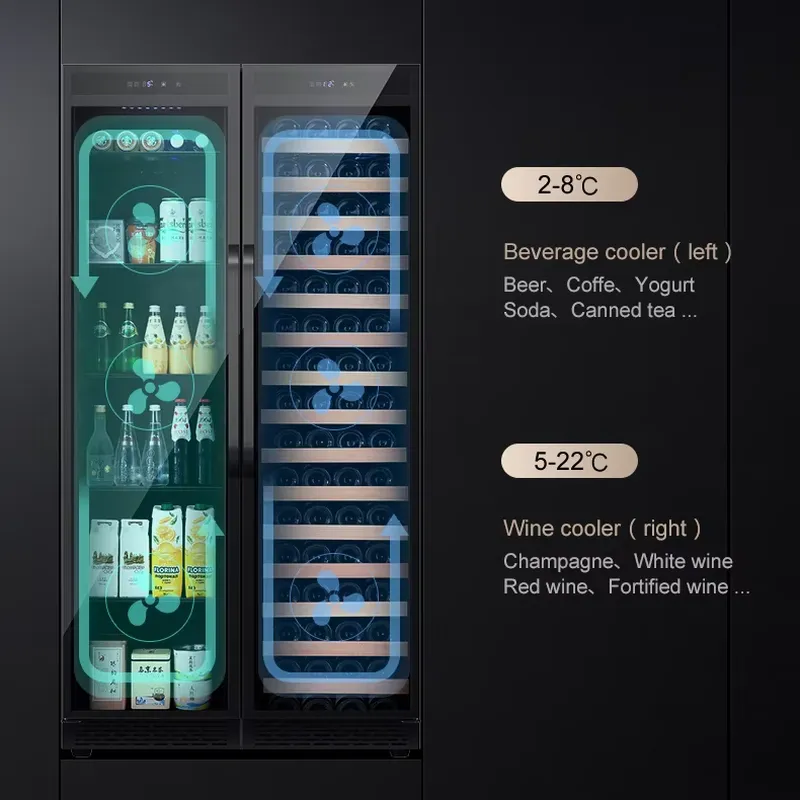 Built In Beverage Fridge Doubl - Beer Wine Zone recension och pris