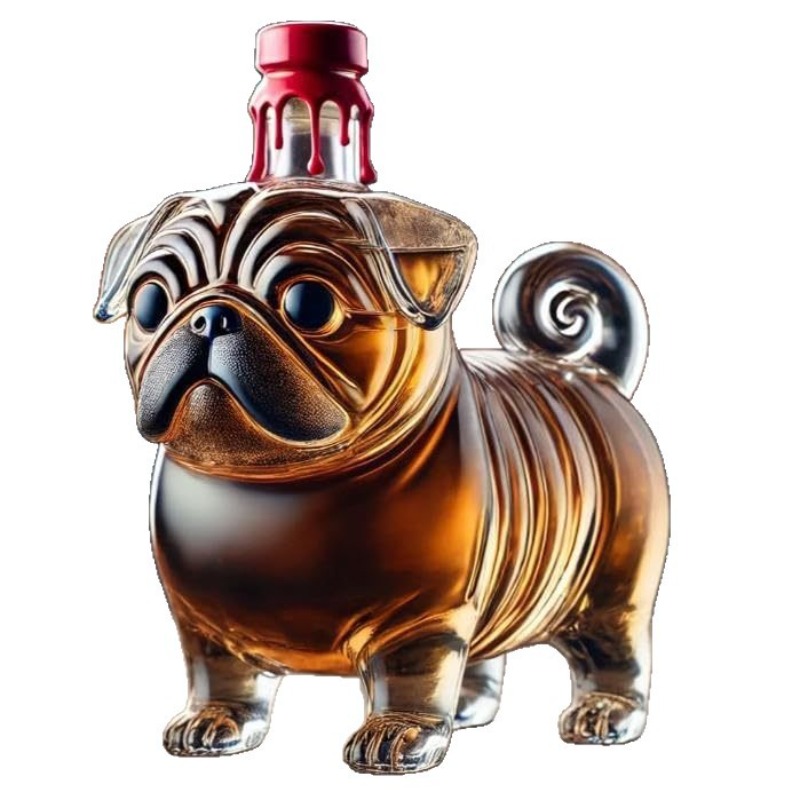 Transparent Whiskey Hanger Pug - Wine Vodka Beer recension och pris